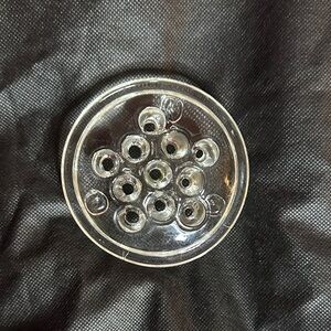 Vintage Glass Flower Frog